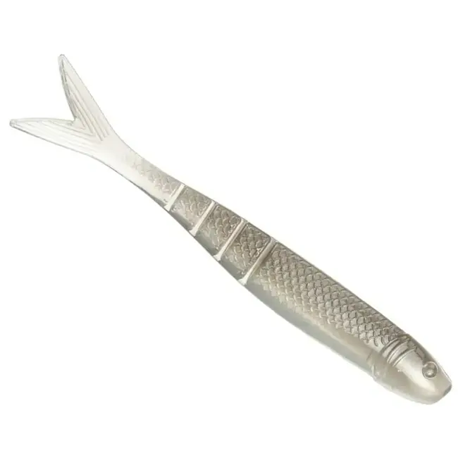 Lichidare de stoc Shad Strike King KVD Perfect Plastics Blade Minnow, Ghost Shad, 11.4cm, 8buc/plic