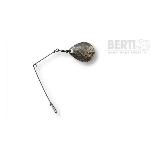 Spinnerbait Bertilure cu Agrafa si Paleta Colorado Nickel 2 cm Noutate
