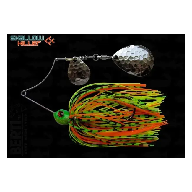 Ofertă exclusivă Spinnerbait Berti Shallow Killer Colorado Colorado, Fire Tiger, 11g