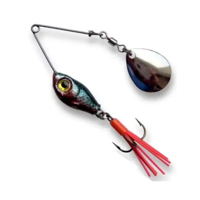 Microspinnerbait Berti cu Ancora, Colorado, Bait Fish, 7g Plată sigură