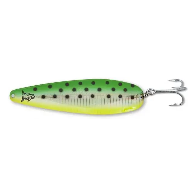 Lingurita Oscilanta Rhino Mag Trolling Spoon , Gold Green Dolhin, 11.5cm, 16g Ieftin