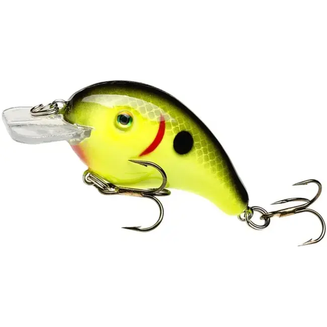 Vobler Strike King Pro-Model Series 1 Floating, Black Back Chartreuse, 6.5cm, 10.6g Plată sigură