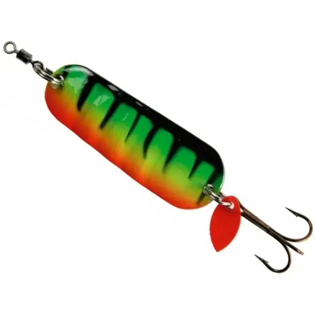 Cumpărături sigure Lingurita Oscilanta Abu Garcia Atom, Tiger, 7.5cm, 20g