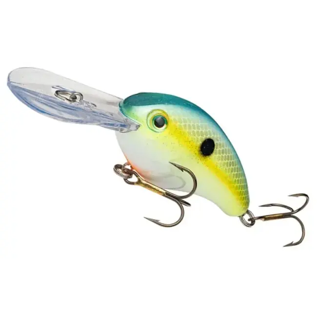 Vobler Strike King Pro-Model Series 4 Floating, Chartreuse Sexy Shad, 11cm, 15.9g Popular