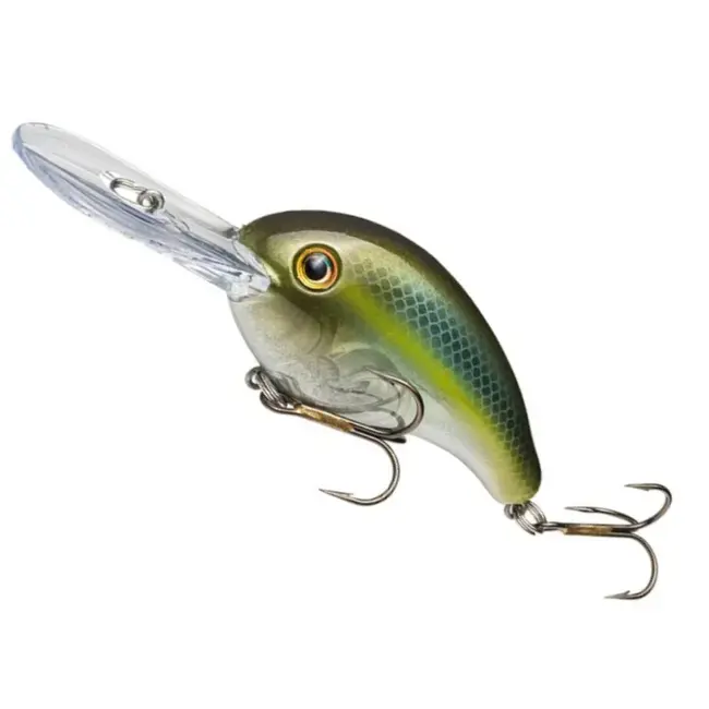 Vobler Strike King Pro-Model Series 5 Floating, Sexy Ghost Minnow, 10.5cm, 17.7g Livrare gratuită