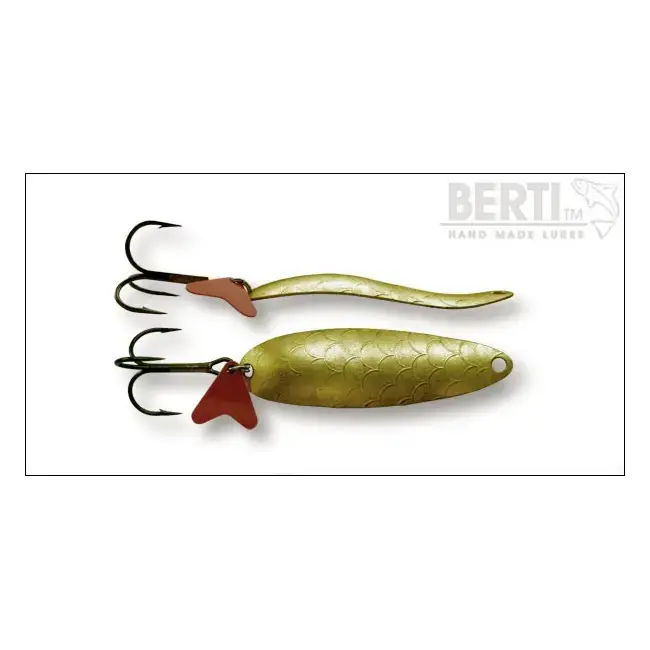 Ofertă Lingura Oscilanta Bertilure ES Nr. 1 Amprenta Solzi Culoare Gold 7 Grame