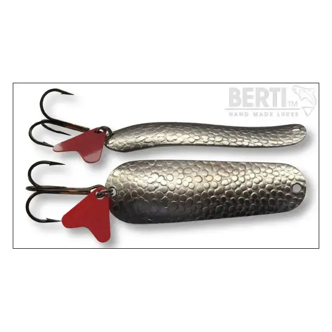 Ofertă limitată Lingura Oscilanta Bertilure Crazy Nr. 3 Amprenta Drg. Skin Culoare Nickel 14 Grame