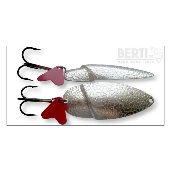 Lingura Oscilanta Bertilure Doli XXL Silver Amprenta Patrate 7.8cm 13g Reduceri
