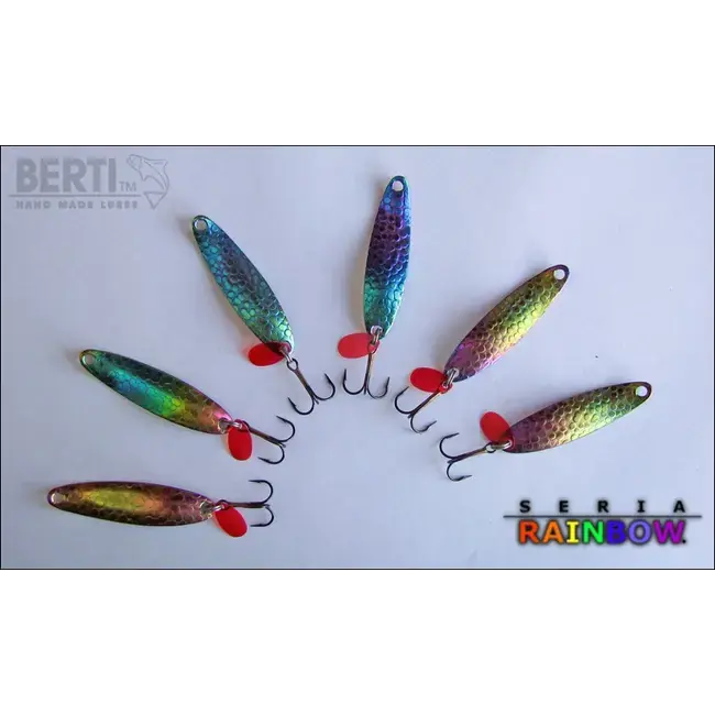 Lingura Oscilanta Bertilure Taifun Nr.1, Amprenta Dragon Skin, Culoare Rainbow, 7g Disponibil imediat