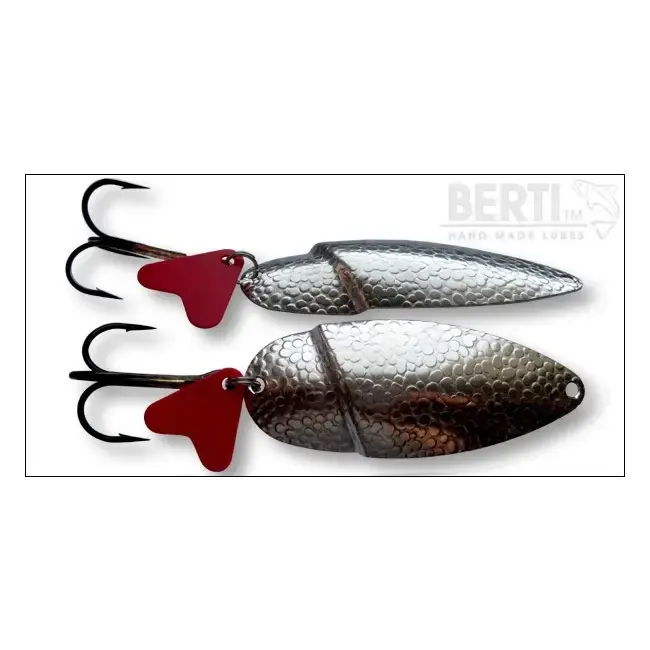 Lingura Oscilanta Bertilure Doli XXL Nickel Amprenta Patrate 7.8cm 13g Expediere rapidă