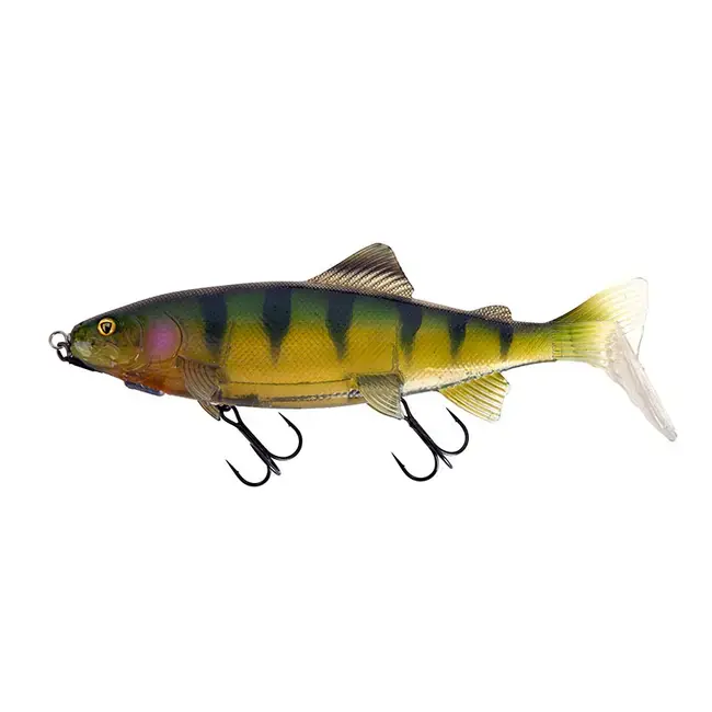 Preferatul clienților Swimbait Fox Rage Realistic Replicant Trout Shallow, UV Stickleback, 23cm, 130g
