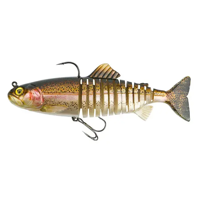 Mai ieftin Swimbait Fox Rage Replicant Trout Jointed, Supernatural Rainbow Trout, 23cm, 130g