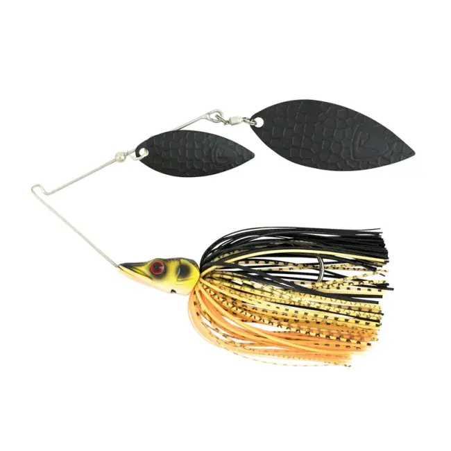 Spinnerbait Fox Rage, Black & Gold, 28g Reduceri