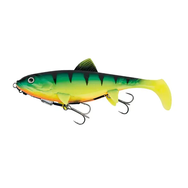 Noutate Swimbait Fox Rage Replicant Shallow Legend Colors, UV Firetiger, 23cm, 125g