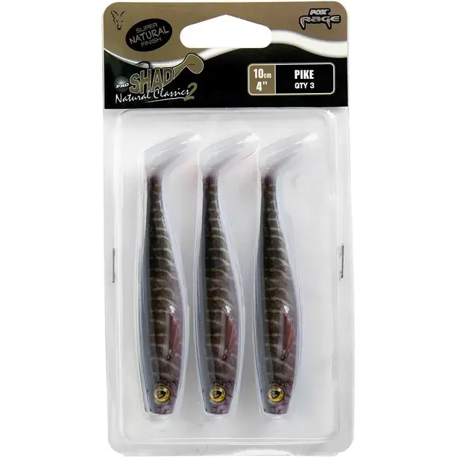 Shad Fox Rage Pro Shad, SN Pike, 10cm, 3buc/blister Bestseller
