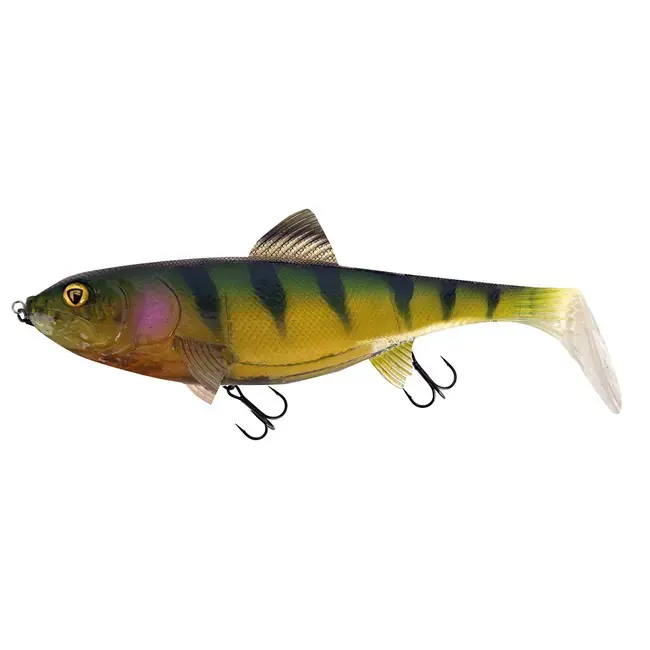 Retur gratuit Swimbait FOX Rage Replicant Giant, UV Stickleback, 27cm, 218g