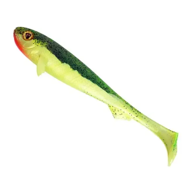 Ofertă de sezon Shad Fox Rage Super Slick Shad UV, Lemon Tiger, 28cm, 1buc/plic