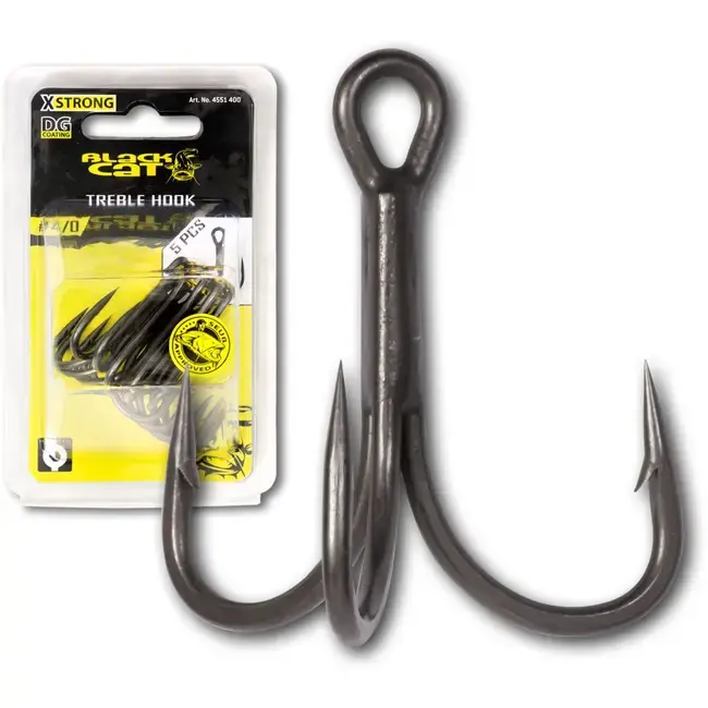 Preț redus Ancore Montura pescuit la Somn Somn Black Cat Drilling DG Coating, 5buc/plic