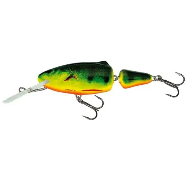 Reducere specială Vobler Salmo Frisky Deep Runner, Real Hot Perch, 7cm
