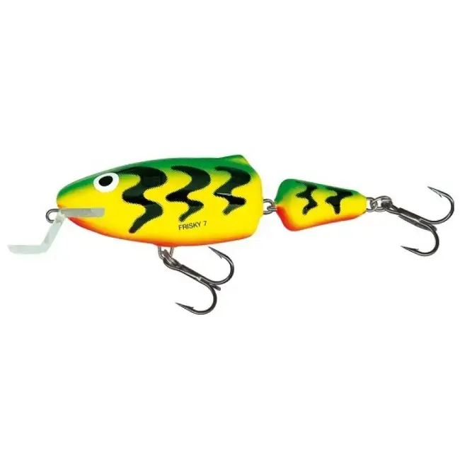 Cel mai vândut Vobler SALMO Frisky Shallow Runner, Green Tiger, 7cm
