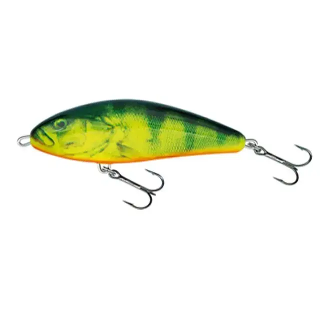 Comandă acum Vobler Salmo Fatso Sinking, Real Perch, 10cm, 52g