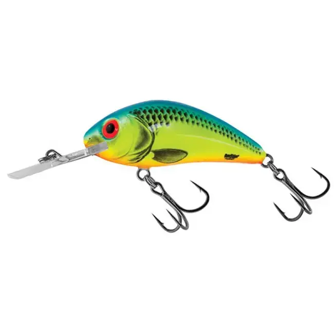 Vobler Salmo Rattlin Hornet Floating, Chartreuse Blue, 3.5cm Cumpărături sigure