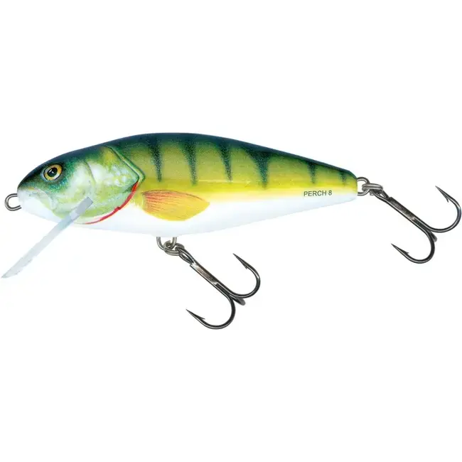 Vobler Salmo Perch Floating Perch, 8cm Ieftin
