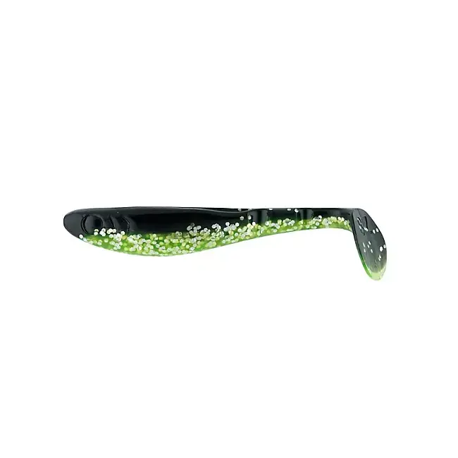 Shad ABU GARCIA McPerch Shad, 9cm, 5,8g, Black/Chartreuse Preț mic