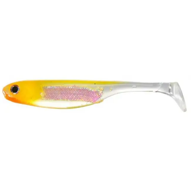Cel mai vândut Shad BERKLEY Powerbait Gotam 8cm,Chartreuse