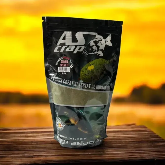 Groundbait Feeder Somon Creveti AS La Crap, 1kg Ofertă