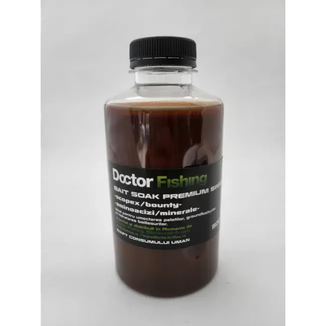 Bait Soak Premium Sweet 500ml – Aminoacizi, Aroma Scopex-Bounty Ultima șansă