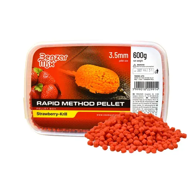 Pelete Benzar Rapid Method 1.5mm 600g Cel mai vândut