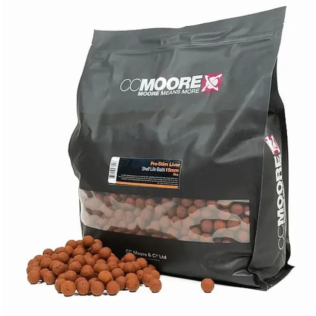 Boilies CC Moore Pro-Stim Liver 18mm, 5kg Ofertă specială