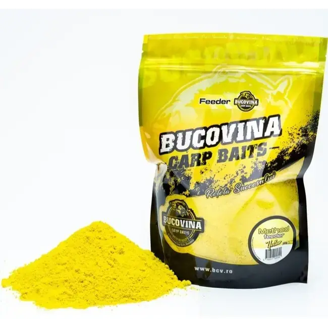 Nada Bucovina Baits Method Feeder Yellow, 800g Cumpără online