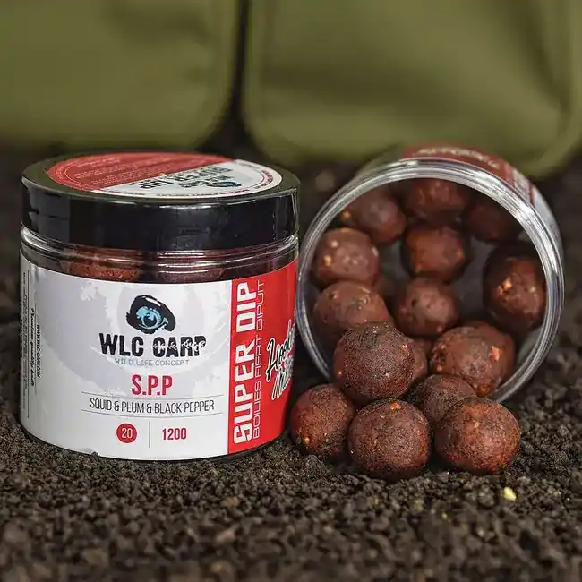 Lichidare de stoc Boilies Fiert de Carlig WLC Carp Super Dip, 20mm, 120g,S.P.P