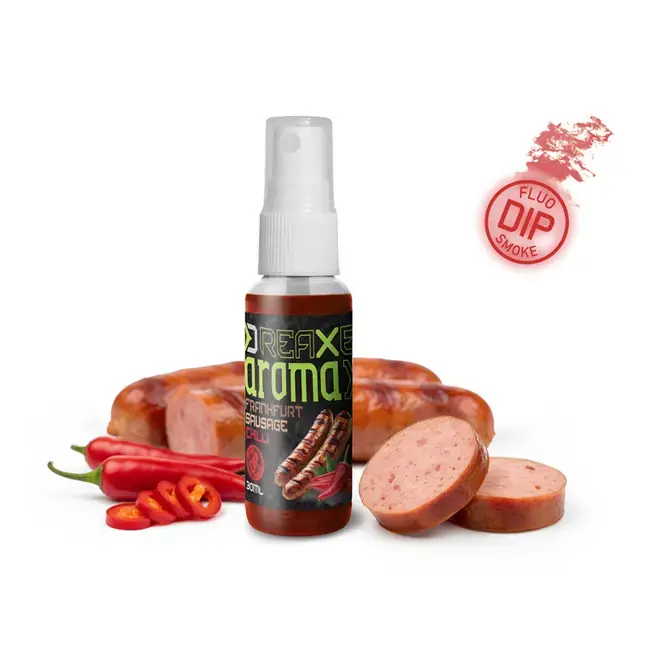 Transport gratuit Dip Spray Delphin Aroma X, 30ml, Frankfurter Chili