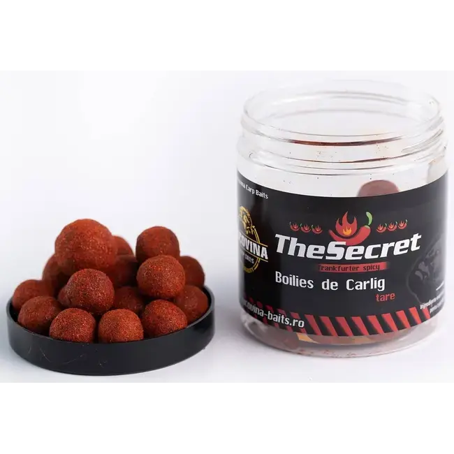 Transport gratuit Boilies Tare de Carlig Bucovina Baits, 16/20mm, 150g