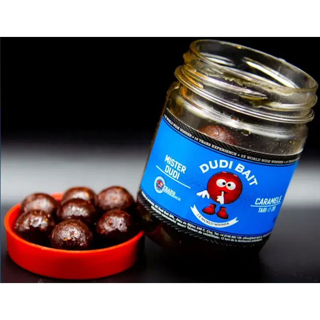 Boilies Solubil de Carlig Dudi Bait Mister Dudi Caramele, Squid&Cranberry, 100g Ofertă limitată