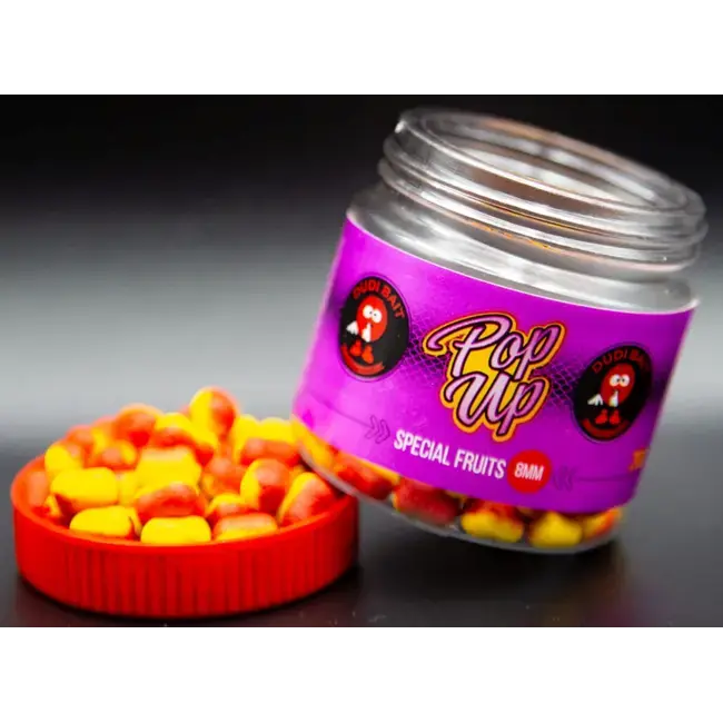 Transport gratuit Pop Up Dudi Bait, 10mm, 20g/borcan, Special Fruits