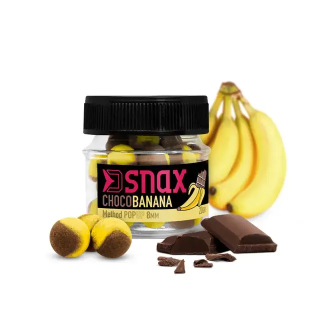 Pop Up Delphin D Snax Method, 10mm, 20g/borcan, Ciocolata-Banana Nu rata