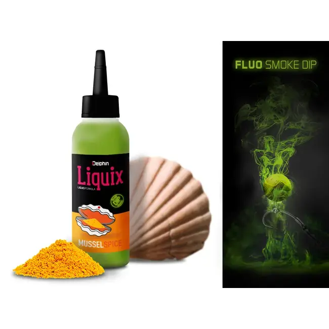 Dip Lichid Fluo Delphin D Snax LiquidX, Scoica-Condimente,100ml Livrare expres