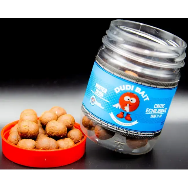 Boilies de Carlig Critic Echilibrat Dudi Bait Mister Dudi, Squid&Cranberry, 100g Ofertă limitată