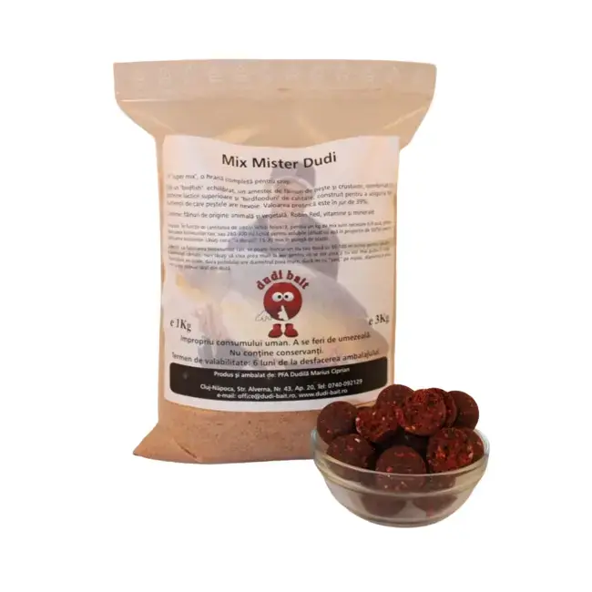Mix Dudi Bait + Parte Lichida "Mister Dudi", 5kg Vezi acum