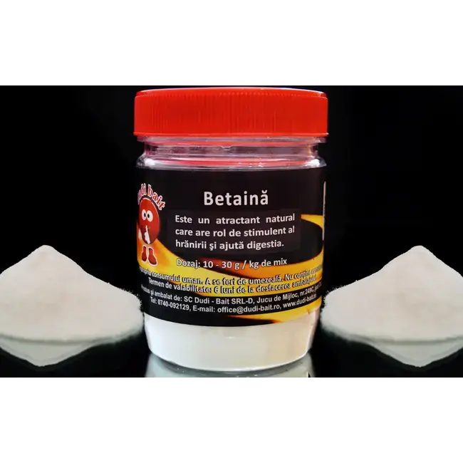 Expediere rapidă Aditiv Pudra Dudi Bait Betaina, 100g