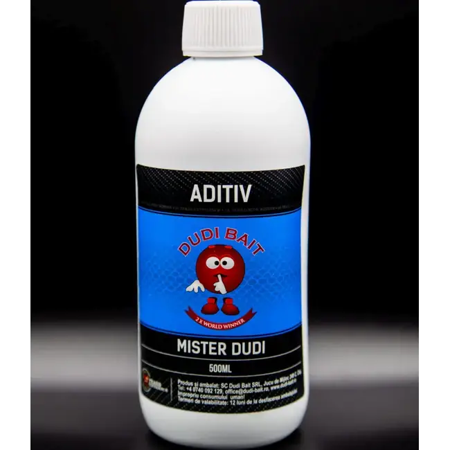 Aditiv Lichid Dudi Bait Mister Dudi, 500ml Retur ușor