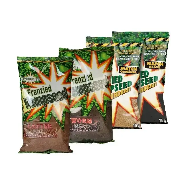 Groundbait Dynamite Baits Frenzied Hemp, 1kg Retur gratuit