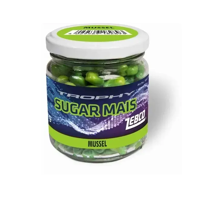 Cel mai vândut Porumb Zebco Trophy Sugar Mais Green Mussel 125gr