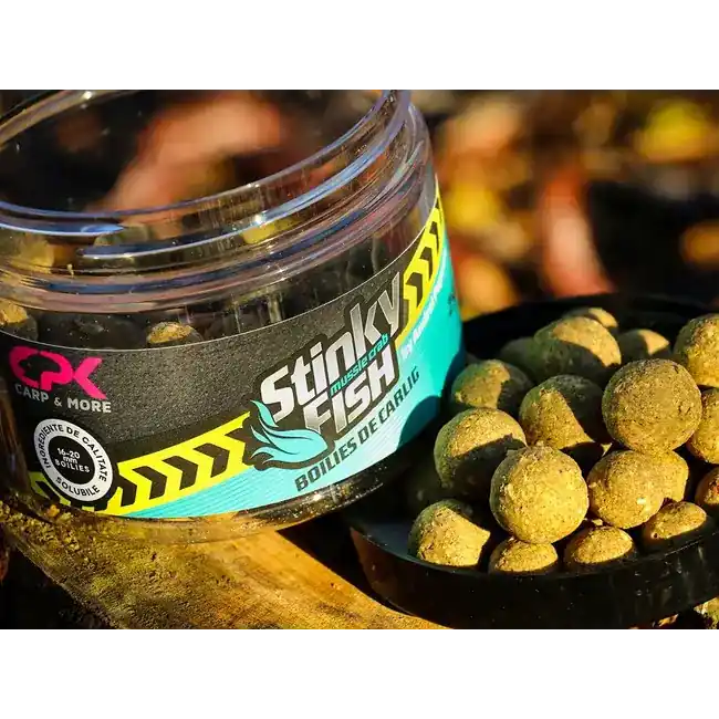 Boilies Solubil de Carlig CPK Stinky Fish, 250g Transport gratuit