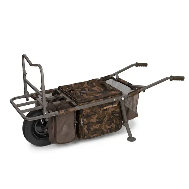 Premium Carucior Fox Transporter Barrow - Transportor pentru Echipament Pescuit