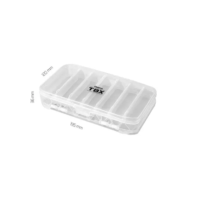Cutie Dubla pentru Accesorii Delphin TBX Duo 195-14P, 19.5x12x3.6cm Ultima șansă